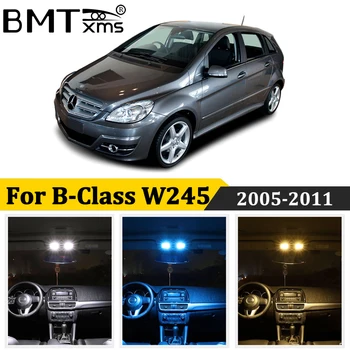 

BMTxms 19Pcs Car LED Interior Dome Lamp License Plate Light For Mercedes-Benz B class W245 B150 B160 B170 B180 B200 2005-2011