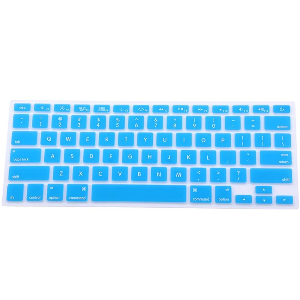 Силиконовый чехол для клавиатуры защитный Apple Pro 13 15 17 Air мягкие наклейки на