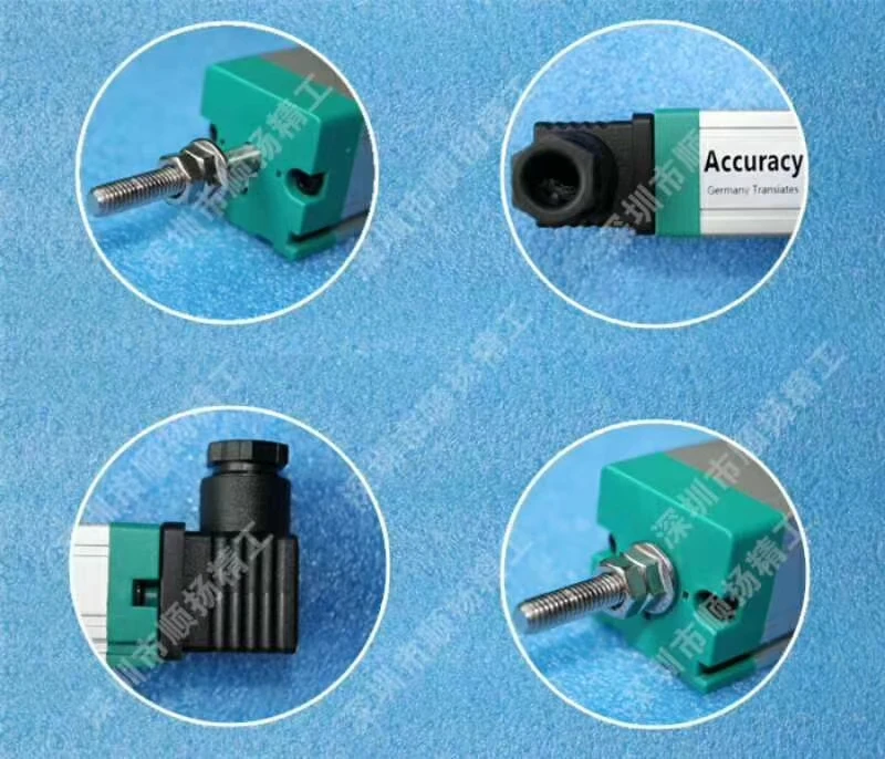 Injection Molding Machine Electronic Ruler KTC-300 Plug Type Smooth Engineering Rod for Industrial Displacement Sensor 