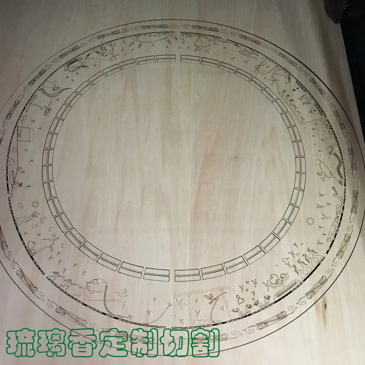 

Laser Cutting Board Customizable Acrylic Print Board Basswood Board Model Card Paper Architecture Environment Art Acrylic System