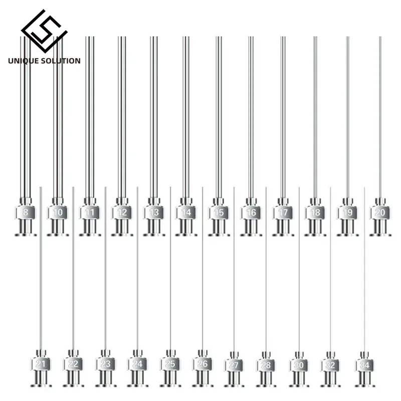 1Pc - 100mm or 150mm，200mm 300m 400mm Cannula Length Dispensing Needle (8G,10G,12G,14G...27G Optional)- Blunt Tip All Metal1Pc - 100mm or 150mm，200mm Cannula Length Dispensing Needle (8G,10G,12G,14G...27G Optional)- Blunt Tip, All Metal best stepper motor for 3d printer