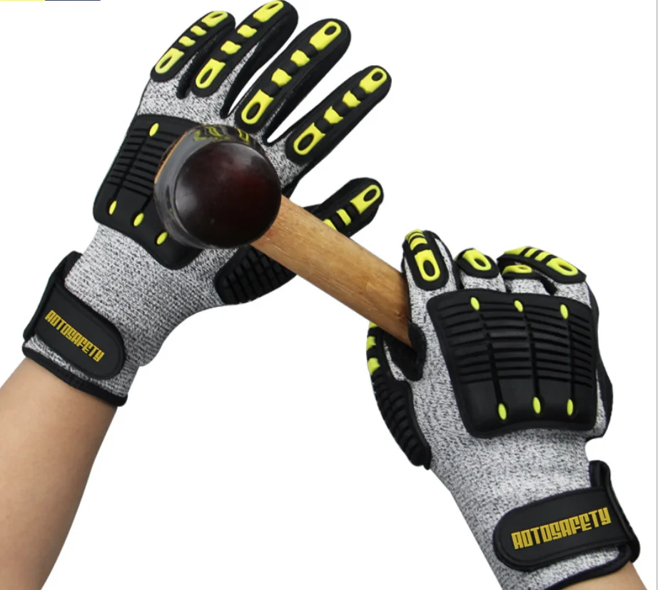 Guantes de resistentes de y choque, construcción, industria de invierno|Guantes de - AliExpress