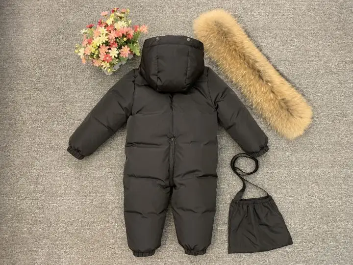 Dollplus/детская зимняя одежда для маленьких девочек детский зимний комбинезон, Цельный Детский комбинезон для мальчиков комбинезон с капюшоном для девочек, комбинезон для новорожденных