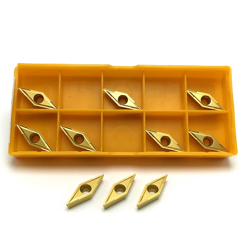 socket tray VCMT110304 VP15TF high quality Carbide Insert Internal turning tool metal lathe tool CNC turning insert VCMT 110304 Cutting tool soft jaws for vise