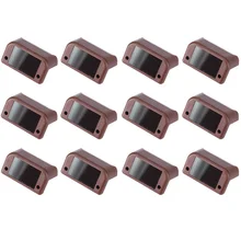 12 шт. светодиодные лестницы теплый белый забор прочный светильник яркий солнечный светильник для двора IP65 Водонепроницаемый Сад Открытый Путь ABS патио