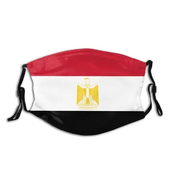 

protective mask with filter Egypt Flag (1) anti dust PM2.5 reuse adult teen child girl