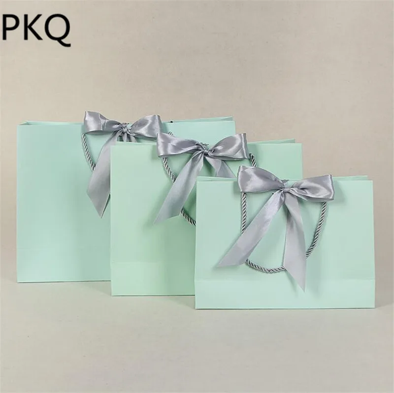 40*28*12 см 10 шт пижамы одежда книги упаковка золотая ручка бумажные пакеты с лентой Подарочный пакет из крафт-бумаги с ручками Dec