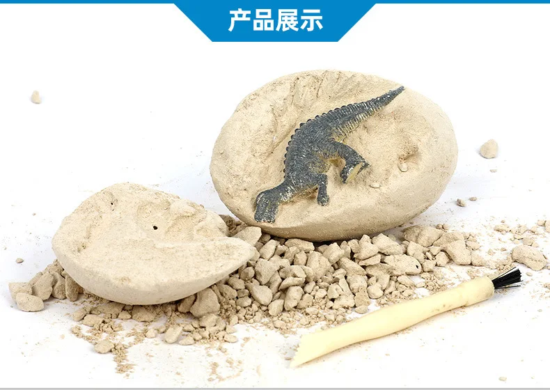 Modelo de Dinossauro Educativos das Crianças Dinossauro Arqueológico Ovos Simulação Escavando Brinquedos 12 Dinossauro arqueológico dinossauro ovos simulação dinossauro modelo