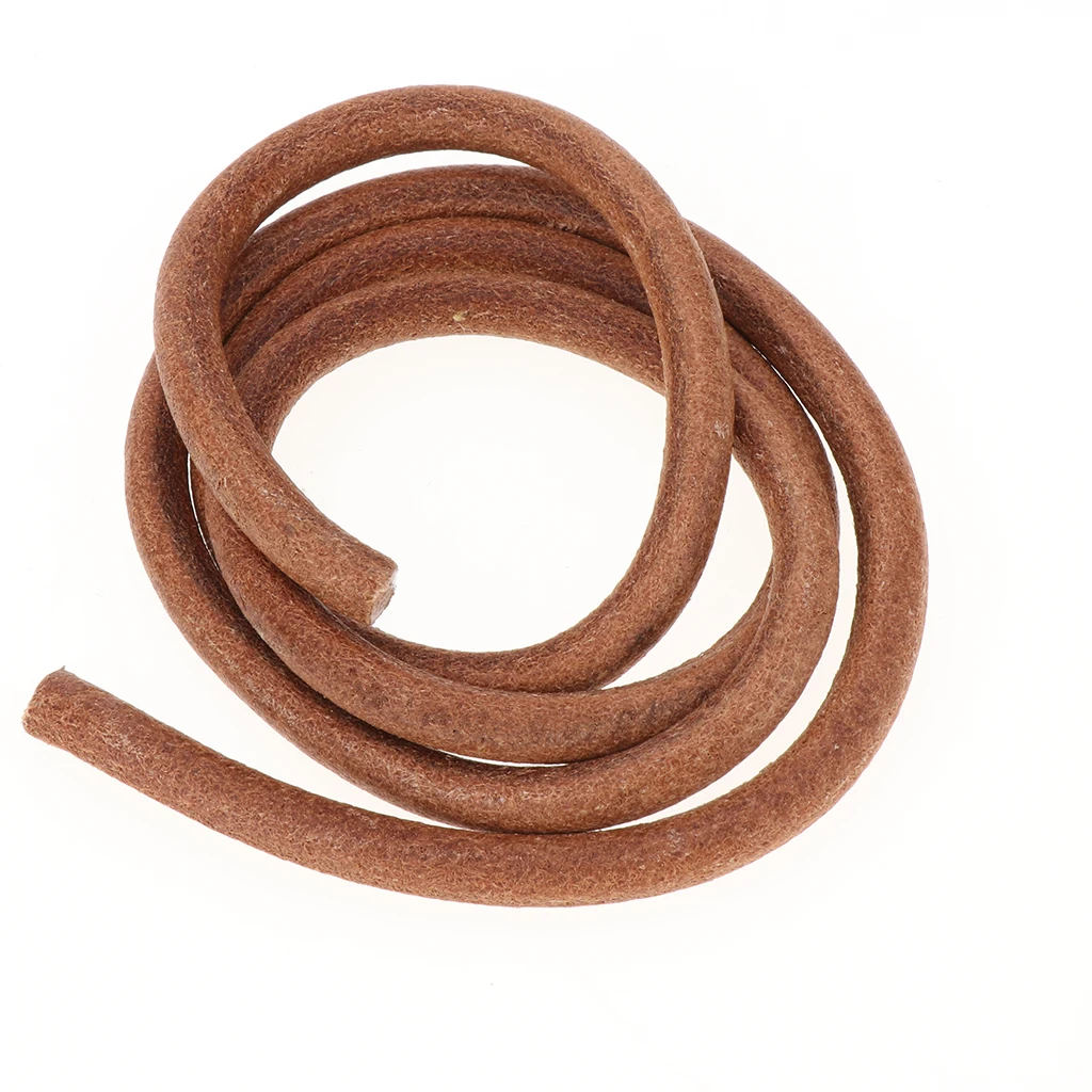 1m Round Leather Cord Thread For Kumihimo Jewelry Bracelets Making 8mm