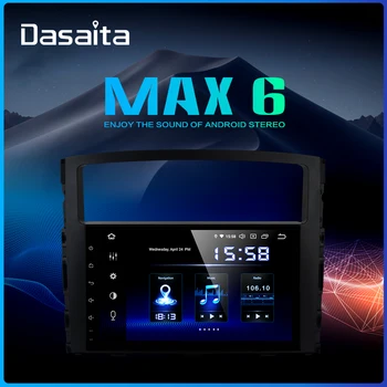 

Dasaita 9" IPS Car Multimedia Player Android 9.0 For Mitsubishi Pajero V97 V93 2006 2007 2008 2009 2011 GPS DSP 1024*600