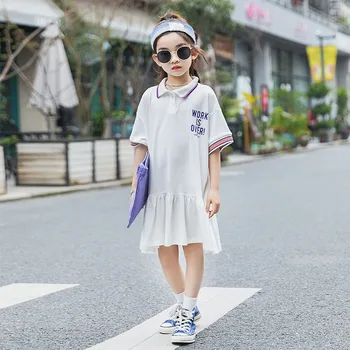 

Baby Children New Summer Korean Version of The Cotton Dress Summer Dress Girls Wear Casual Dress Net Red Super Foreign Style