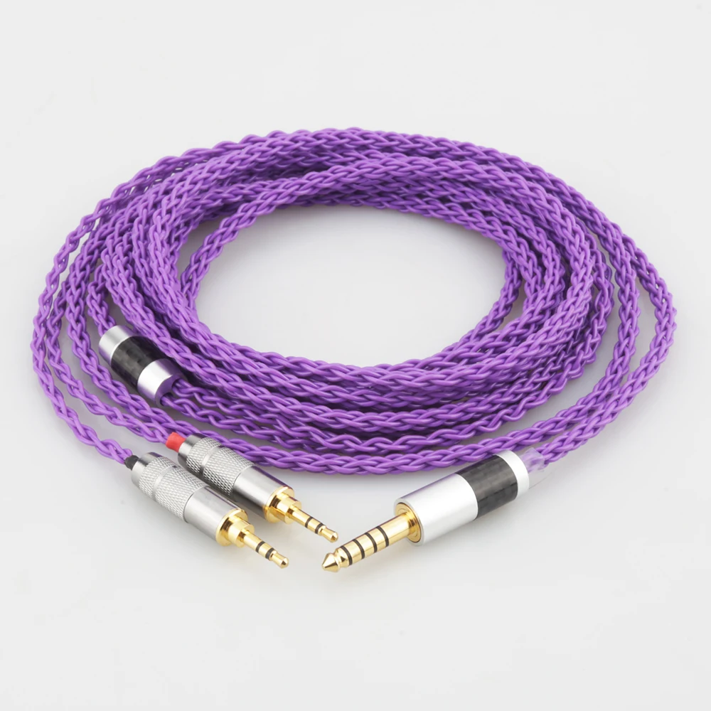 4 4mm Balanced Male to Dual 2 5mm Plug Compatible with Hifiman HE400S HE 400I HE 400i for WM1A NW WM1Z Headphone amp