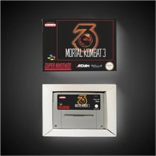 Mortal Kombat 3 III   EUR Version Action Game Card with Retail Box