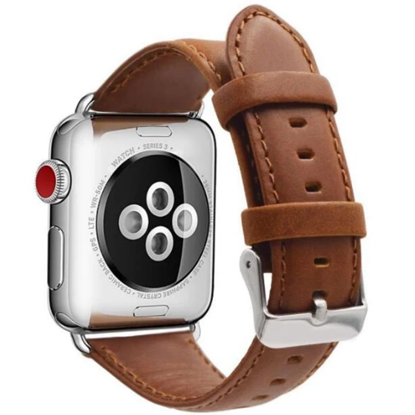 Модный ремешок для iwatch 5 4 3 2 1 кожаный часов Apple Watch 42 мм 38 40 44 мм|Ремешки часов| |