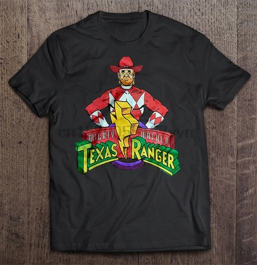 Мужская футболка Mighty Walker Texas Ranger женская | одежда