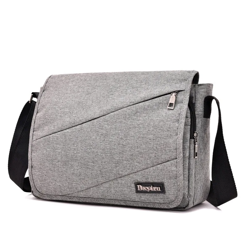 

Cross Border for 2019 New Style Shoulder Bag Men Tablet Computer Backpack Oxford Cloth Outdoor Over-the-shoulder Bag