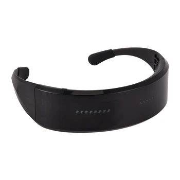 

Magic Bluetooth Led Party Glasses APP Control Shield Luminous Glasses USB Charge DIY Quick Flash Led Shining Glasses Bar Party