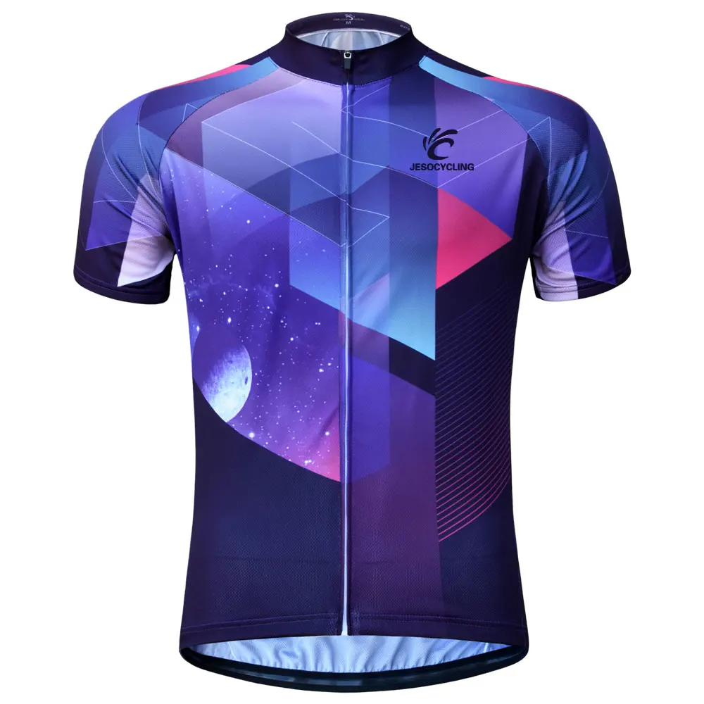 JS-122 Велоспорт Джерси Мужская MTB футболка для езды на велосипеде Maillot Ciclismo с коротким рукавом Pro Team велосипедная одежда Велоспорт Jeso Велоспорт - Цвет: JS-122