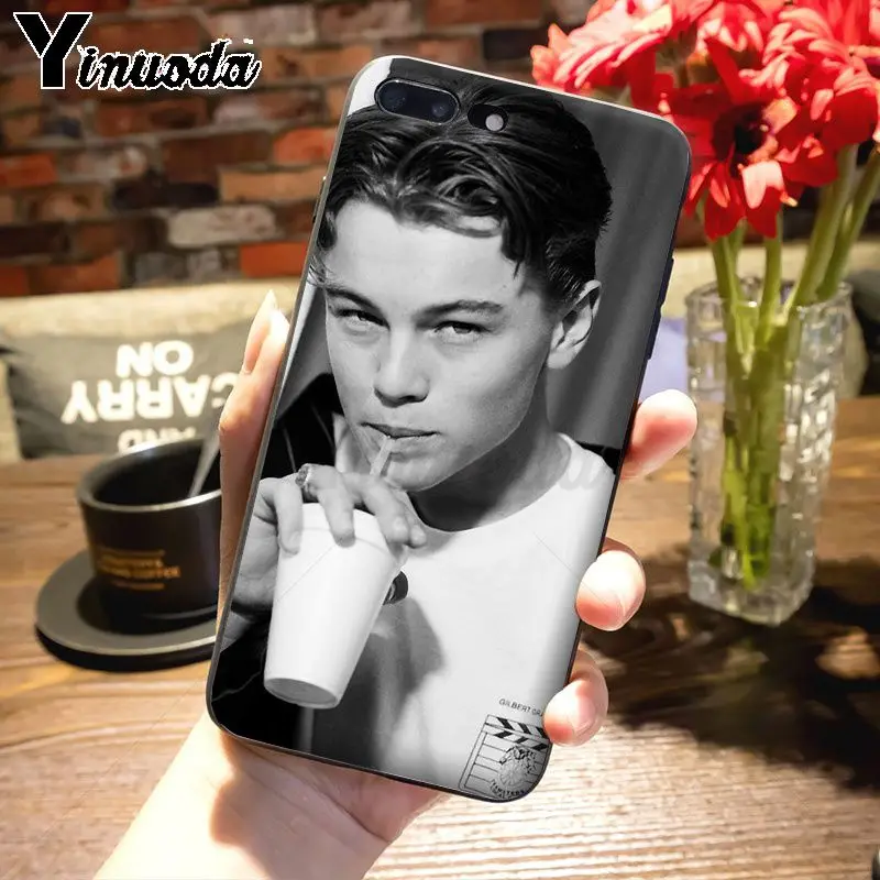 Yinuoda Leonardo DiCaprio young Super Star Топ детальный чехол для телефона для iPhone 7plus 6S 7 8 8Plus X xs max xr 5S 11pro чехол - Цвет: 10