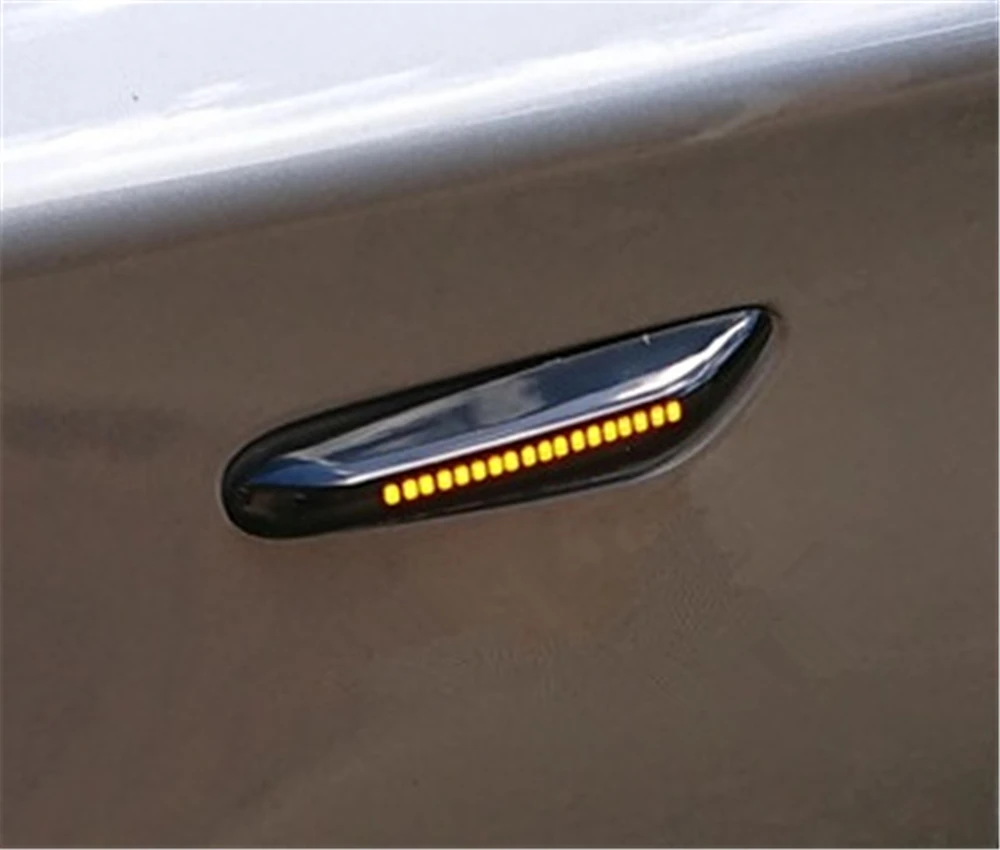2 шт. для bmw E90 E91 E92 E93 E60 E87 E82 E46 автомобильные поворотные сигнальные огни Светодиодный индикатор поворота мигающая лампа сигнальная лампа боковой маркер
