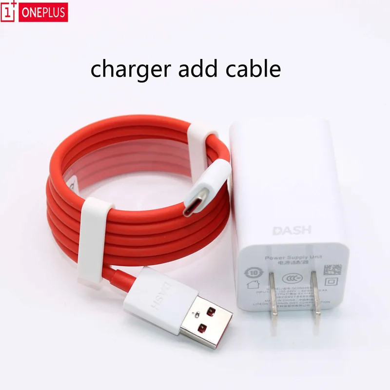

Original EU/US ONEPLUS5,5T,6, 6T Dash charger One plus 6 Smartphone 5V/4A Fast charge USB wall power Adapter, Dash Charger Cable