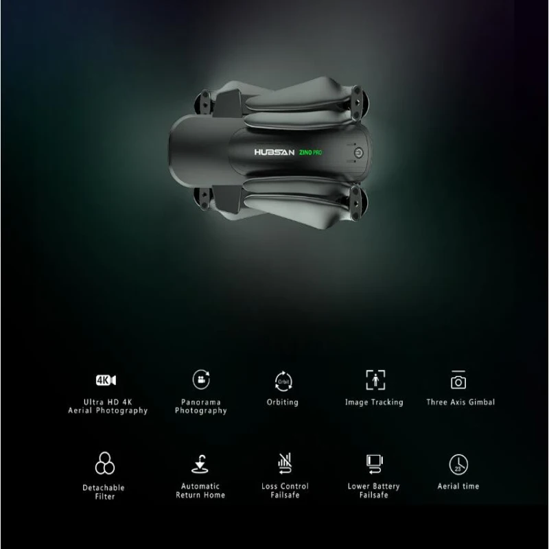  GPS 5.8G 4KM Foldable Arm WIFI FPV Remote Control RC Drone Zino Pro 4K UHD Camera Zino Pro 3-Axis G