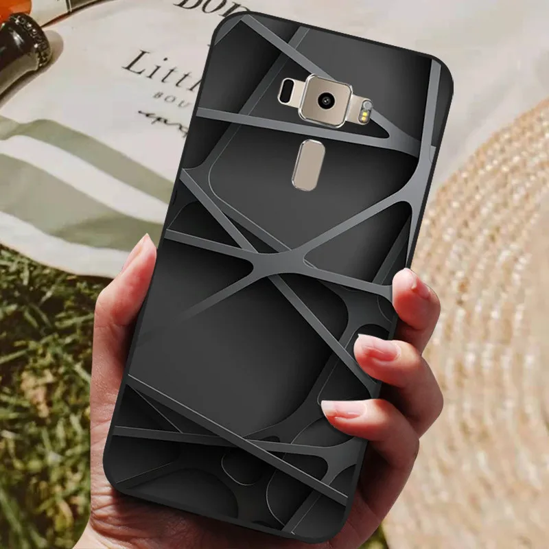 waterproof phone pouch For Asus Zenfone 3 ZE552KL Case Phone Cover Silicone Soft TPU Back Cover for Asus Zenfone3 ZE552KL Case 5.5 inch Fundas Bumper phone pouches Cases & Covers