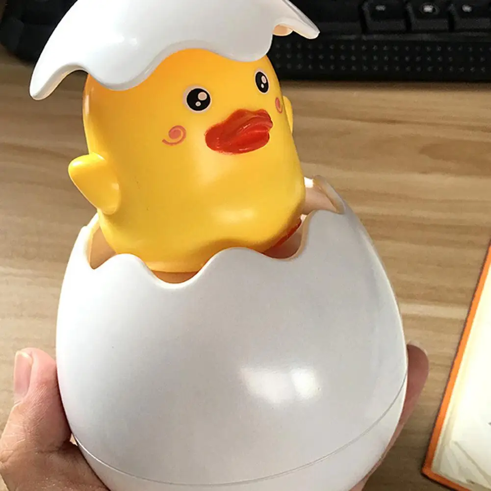 Игрушка для купания утка яйцо игрушки для душа Забавный пляж детские водные игрушки для ванной для Ребенка Рождественский подарок