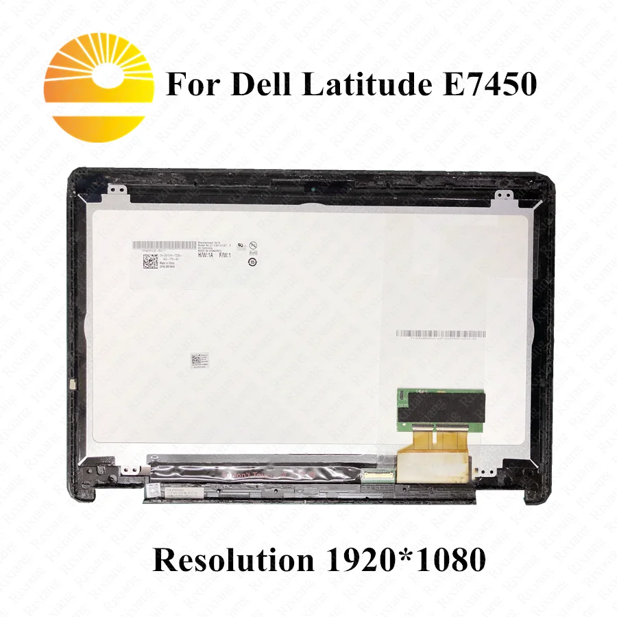 Original New Lp140wf2 Spc1 Fhd Lcd Screen Digitizer For Dell Latitude E7450 Vr9h2 0vr9h2 Laptop Lcd Screen Aliexpress
