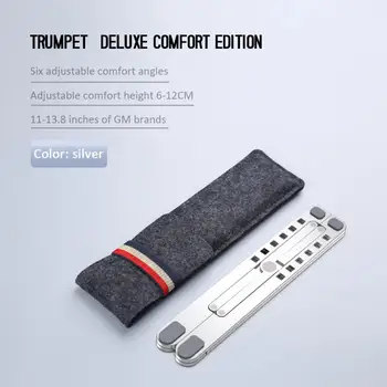 

New Portable Laptop Stand For Macbook Pro Air X Style Adjustable Foldable Aluminum Desktop Notebook Holder Desk Stand 11-17 Inch