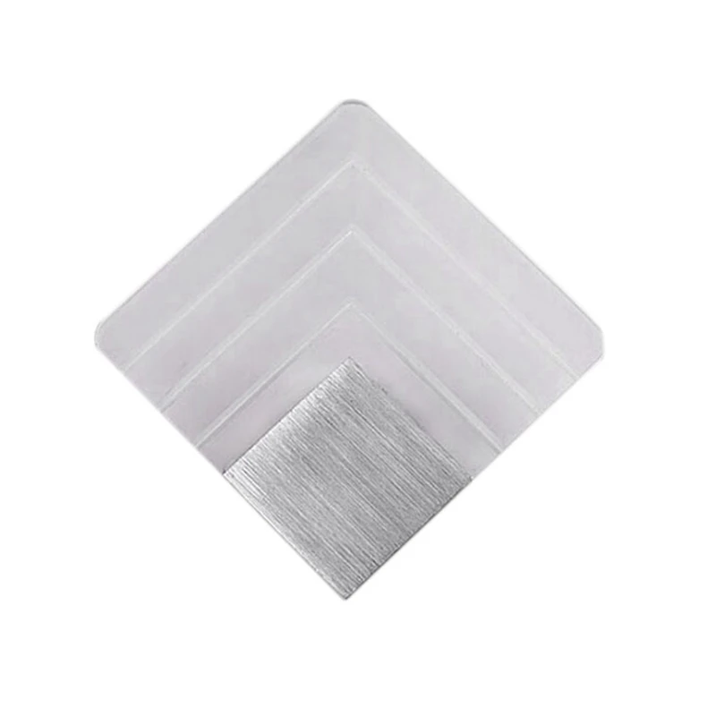 

Led Wall Lamp 10W Indoor Layered Square Wall Lamp Modern Hotel Corridor Bedroom Brushed Lamp Aluminum + Acrylic
