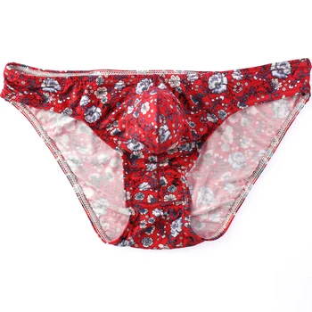 Intimo da uomo Slip stampati sexy maschili Mutande da uomo Slip in fibra di cotone Mutandine da uomo Bikini Pant da uomo Slip sexy Hombre Y09 1