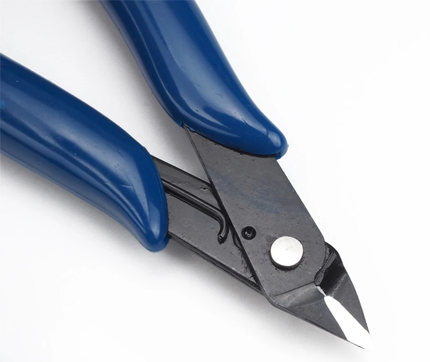 Electrical Wire Cable Cutters Cutting Side Snips Flush Pliers Nipper Anti-slip Rubber Mini Diagonal Pliers Hand Tools