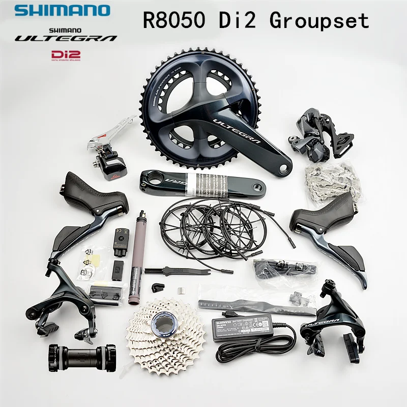 SHIMANO ULTEGRA R8050 Di2 Groupset R8050 переключатель дорожный велосипед ST+ FD+ RD R8050 передний переключатель задний переключатель рычаг переключения передач