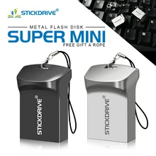 Супер мини Usb флеш-накопитель 2,0, флешка 128 ГБ, 64 ГБ, 32 ГБ, реальная емкость, не usb3.0, флеш-накопитель 16 ГБ, флеш-память, USB флешка, флешка
