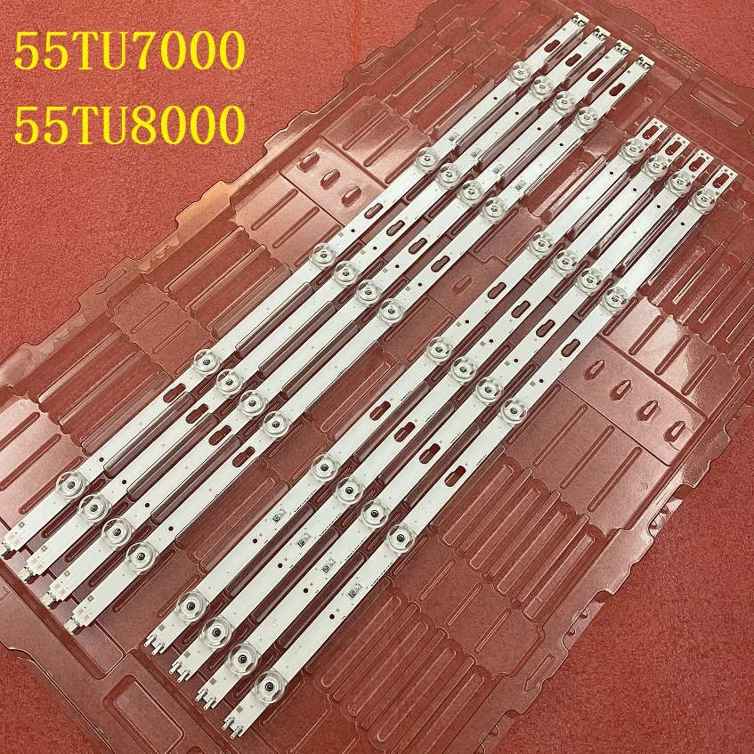 Barra de Retroiluminação Led para Samsung Ue55tu7175 Ue55tu7105k Ue55tu7170u Ue55tu7125 Ue55tu7025 55tu8000 Bn9650316a 50315a V0t7-550ma-r0