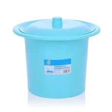 Ведро для взрослых с крышкой, для спальни, для дома, на пьедестал, кастрюля, удобная, для беременных женщин, с крышкой, Женский камерный горшок, для взрослых, мусорный горшок