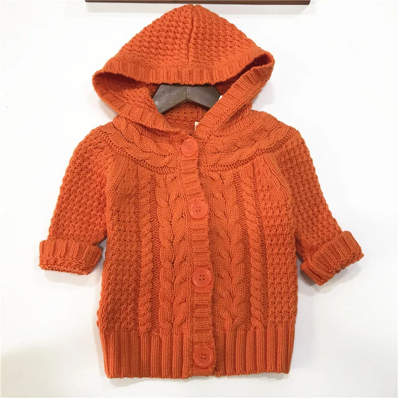 

Foreign Trade Childrenswear Children Baby Knitted Cardigan Coat Kids' Sweater 2018 Autumn And Winter