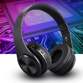 

Foldable Bluetooth Wireless Sport Headphone Super Bass Stereo Music Headset
