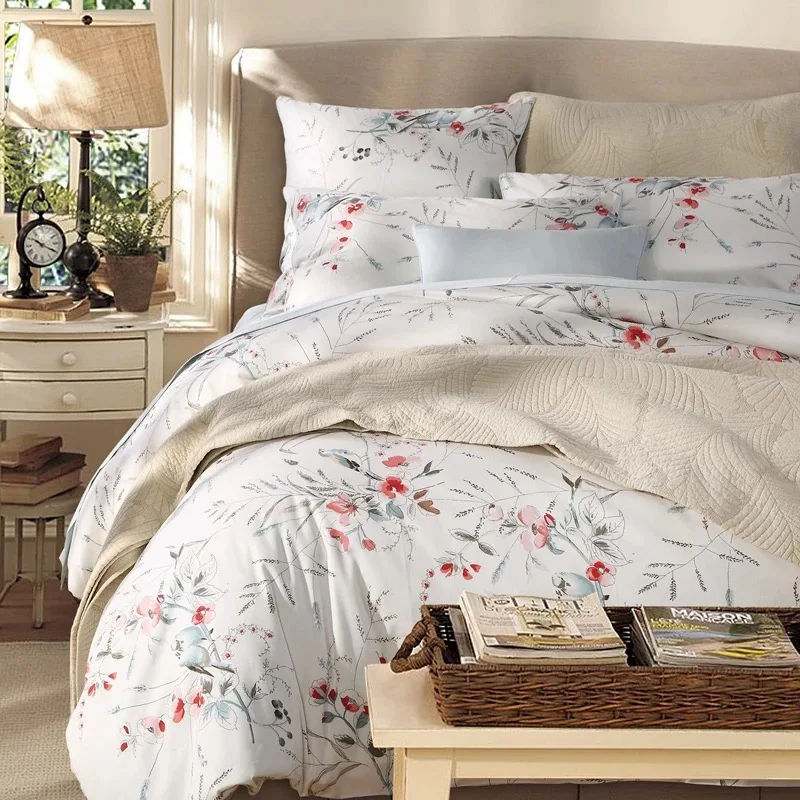 Пододеяльник 100% Египетский хлопок 600 TC AB однотонные Queen King size 220x240 см или 230x250 1