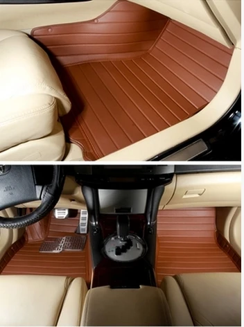 

Full Covered Wholy Surrounded Rugs Special Car Floor Mats for Hyundai Santafe 7seats/5seats Waterproof Durable XPE