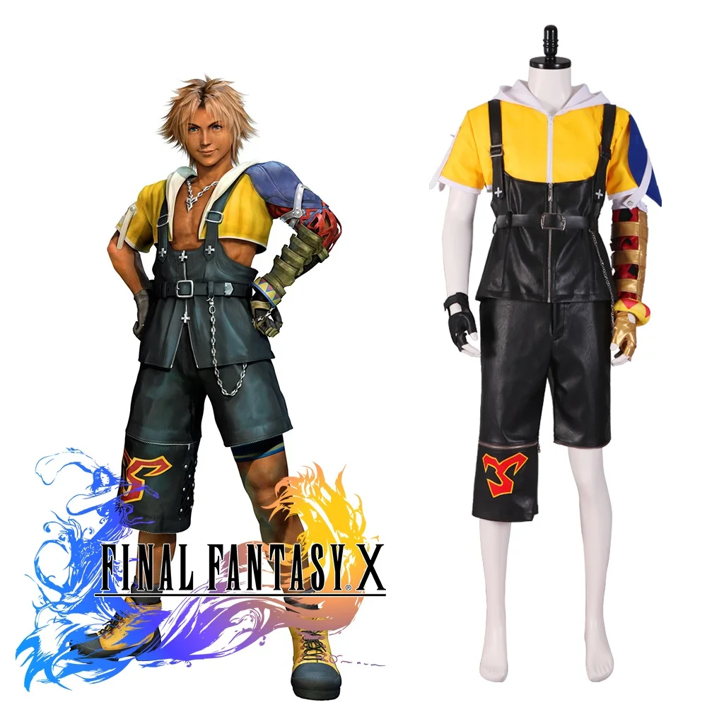 Unisex Anime Cosplay Final Fantasy X Ffx Ff10 Tidus Cosplay Costume Uniform Halloween Sets Anime Costumes Aliexpress Unisex Anime Cosplay Final Fantasy X Ffx Ff10 Tidus Cosplay Costume Uniform Halloween Sets Anime Costumes Aliexpress