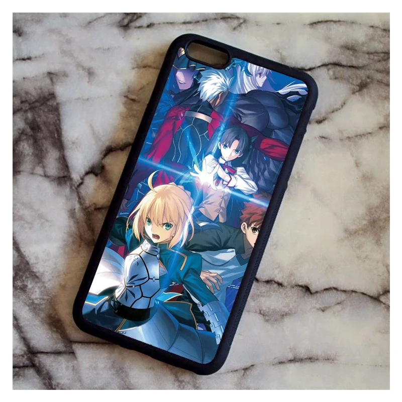 KETAOTAO Fate Stay Night чехол для телефона s для iPhone 4S 5C 5S 6S 7 8 SE 5Plus XR XS Max чехол из мягкого ТПУ резины и силикона - Цвет: Синий