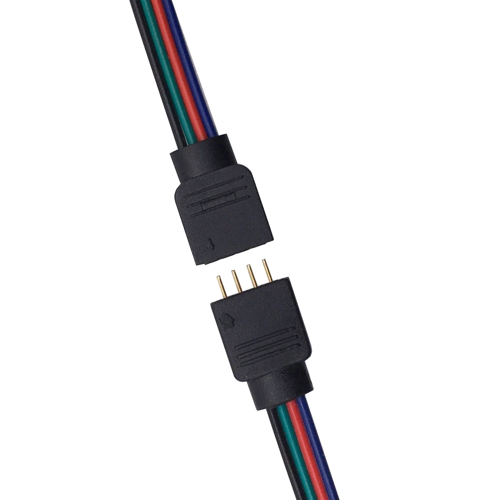 4 контакта/RGB 5 контактов/RGBW RGBWW светодиодный ные разъемы для 2538 5050 RGB/RGBW/RGBWW