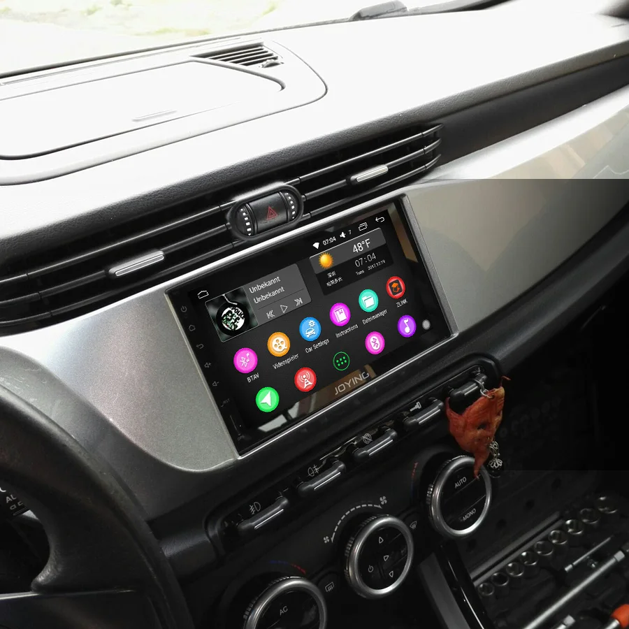 Sale JOYING 2 din stereo 7 inch Android 8.1 car radio 2GB RAM 32GB ROM built in DSP TDA7851 support mirror link&Rear/front camera BT 1