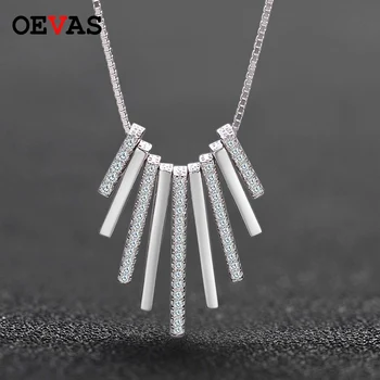 

S925 Silver Chocker Necklace Jewelry Popular AAA CZ Charm Romantic Necklaces For Women Gift Party Elegant and simple Box chain
