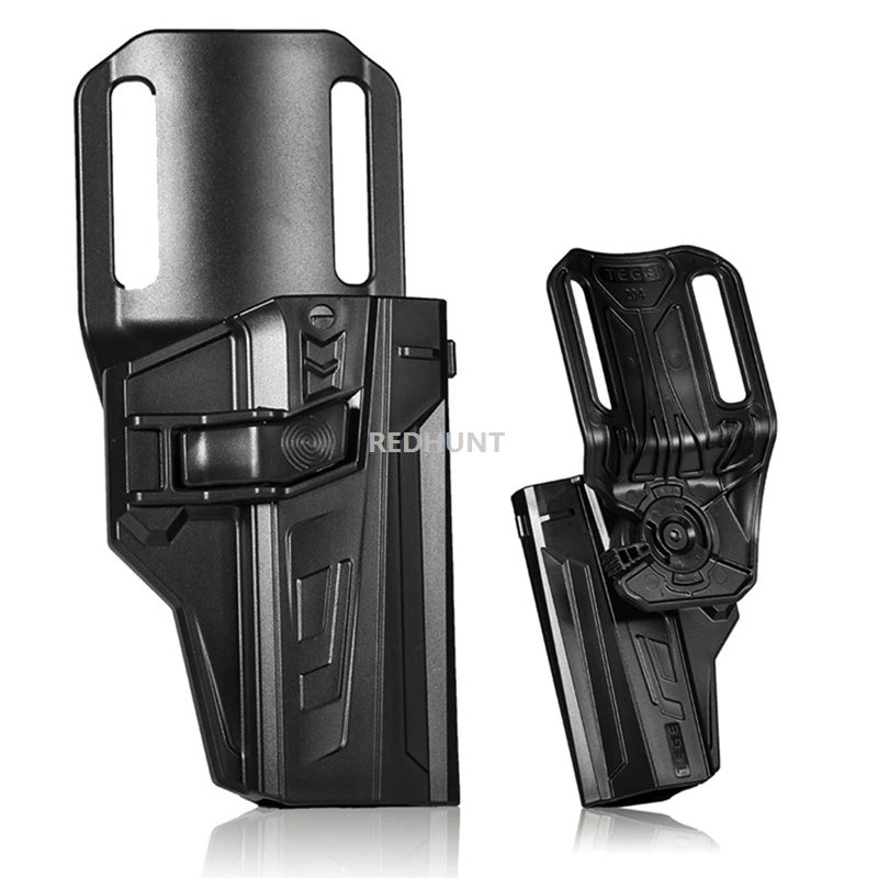 CZ P07 CZ P09 OWB Gun Holster Tactical Hunting Waist Paddle Pistol Handgun Holster Case Outside Waistband Paddle Holster 6