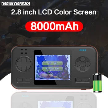

Handheld Portable Mini Retro Game Console with 8000mAh Power Bank Retro Handheld Game Player Console Built-in 416 Classic Games