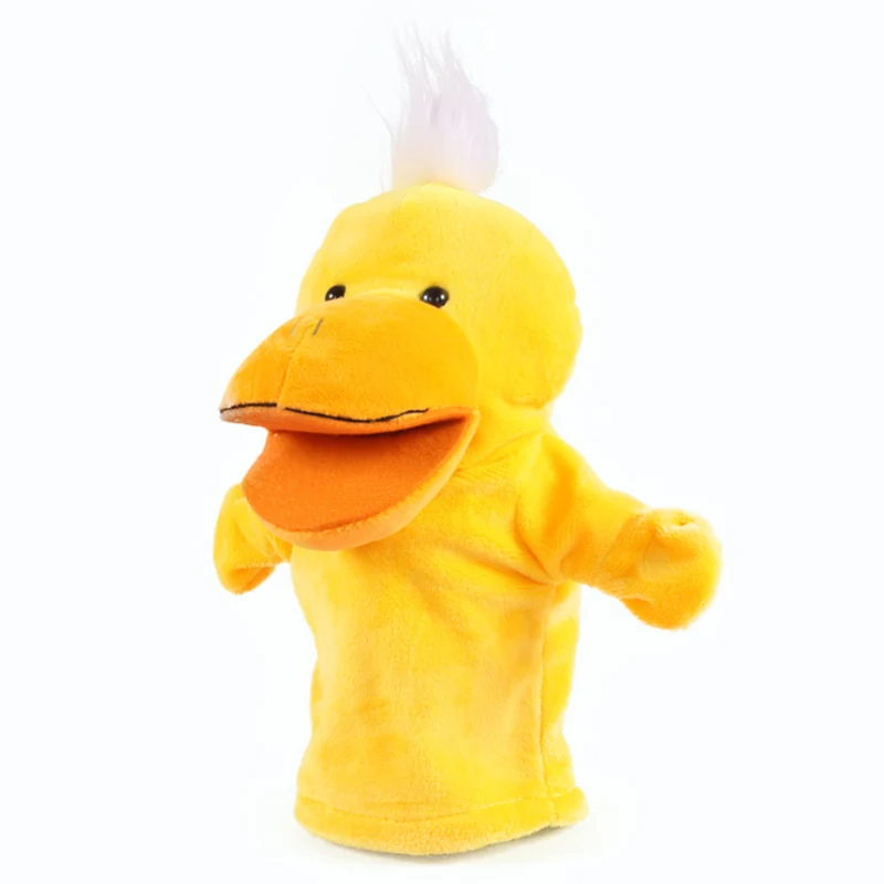 Плюшевая Игрушка Животные Ручные куклы мягкие PP Хлопок чучела кукла Слон Тигр Микки плюшевые куклы игрушки для детей подарки на день рождения - Цвет: Duck