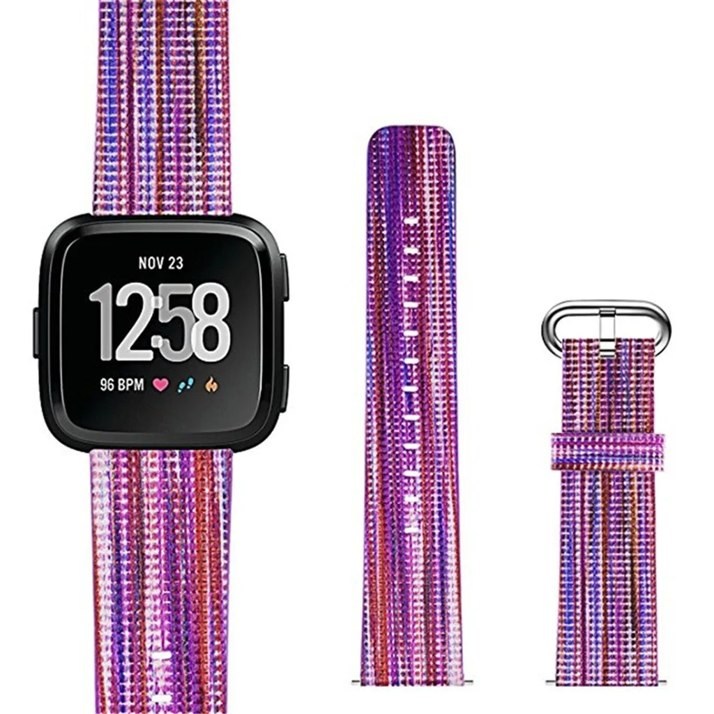 Ouhaobin нейлоновый ремешок для Fitbit versa 2 Смарт-часы Регулируемый сменный Браслет умные аксессуары браслет ремешок 910#2